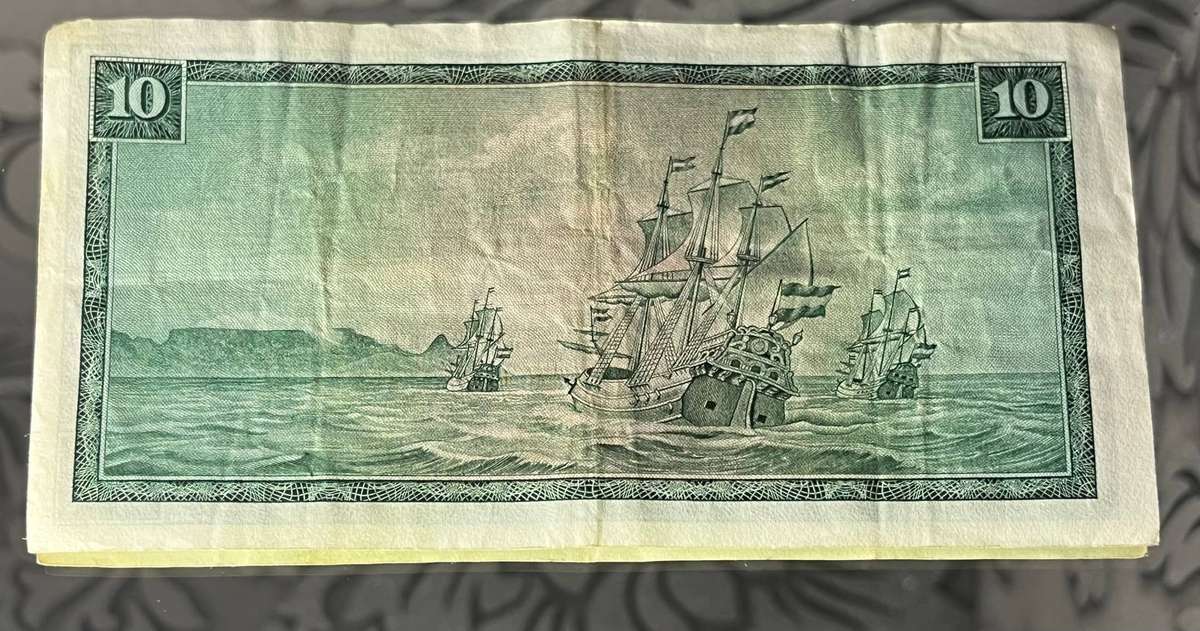 South Africa 10 Rand Banknote  Governor T.W. de Jongh