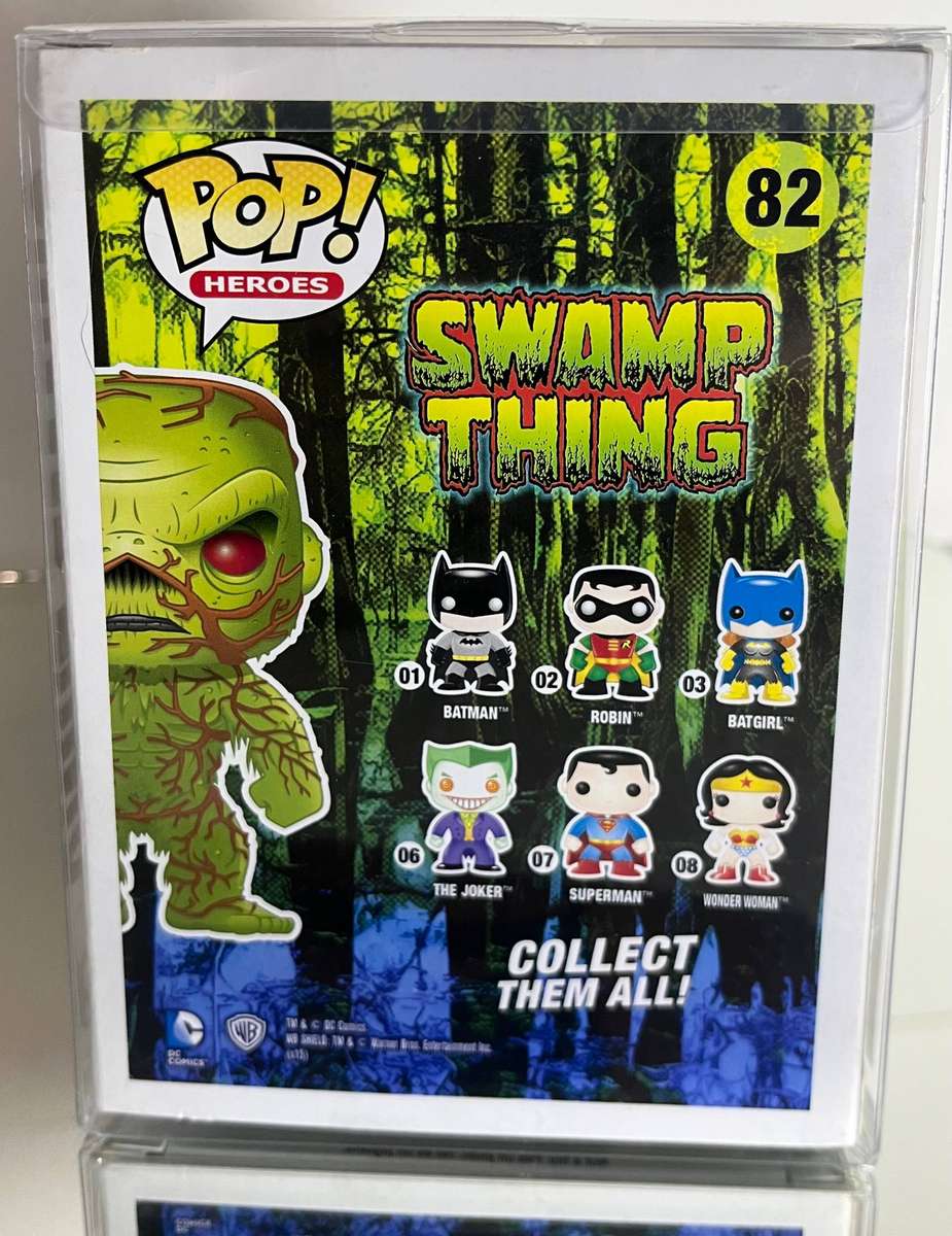  Swamp Thing Collector Set  Funko Pop! #82 + 1987 DC Comic