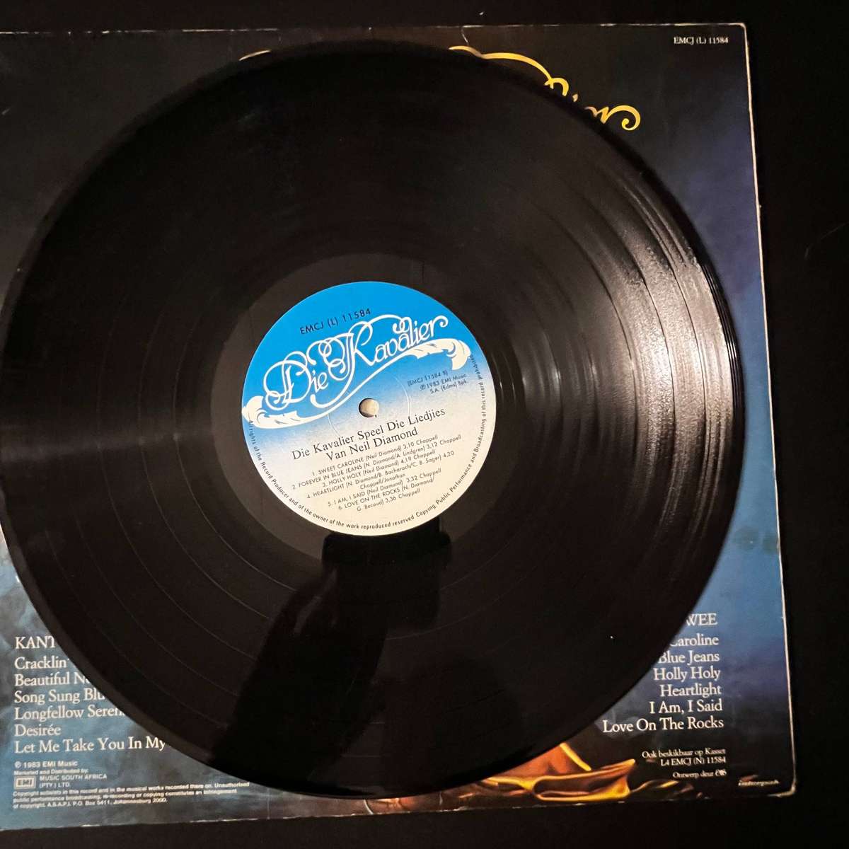 Die Kavalier  Speel die Liedjies van Neil Diamond | LP Vinyl Record