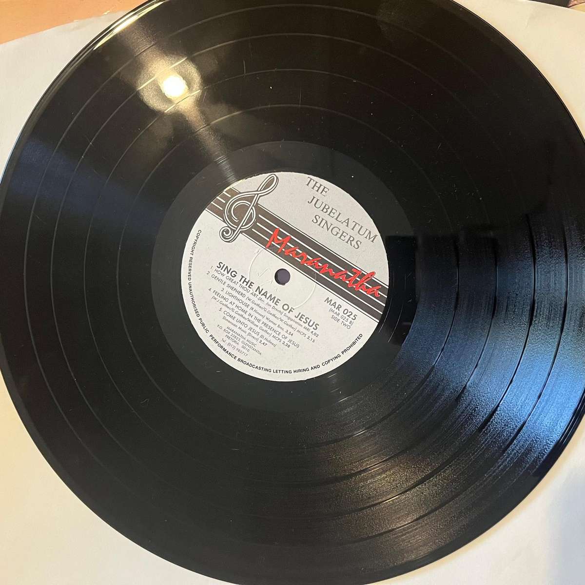 Jubelatum Singers  Sing The Name Of Jesus (Maranatha, Gospel LP)