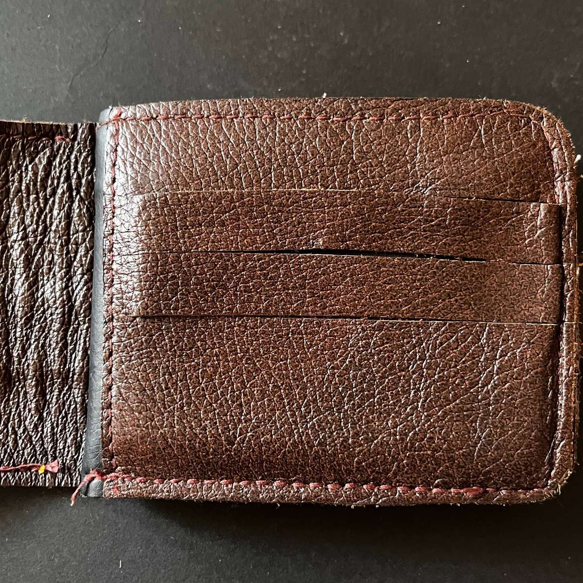 Genuine Leather Wallet  Man of God Engraved | 1 Timothy 6:11