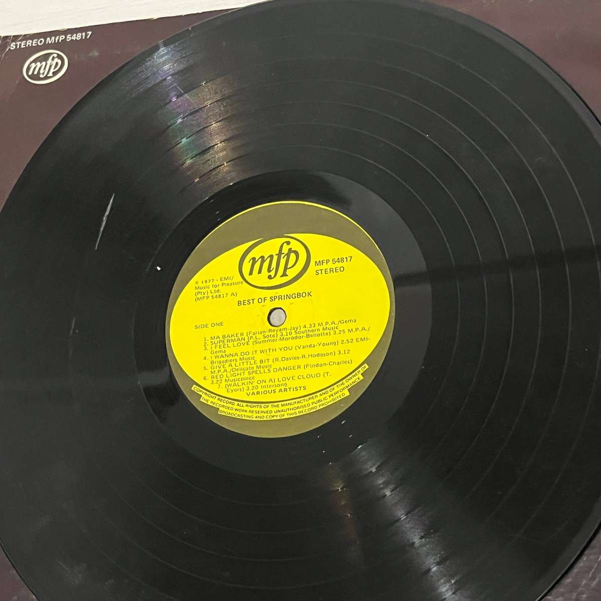 Best of Springbok  Top Hits of 1977