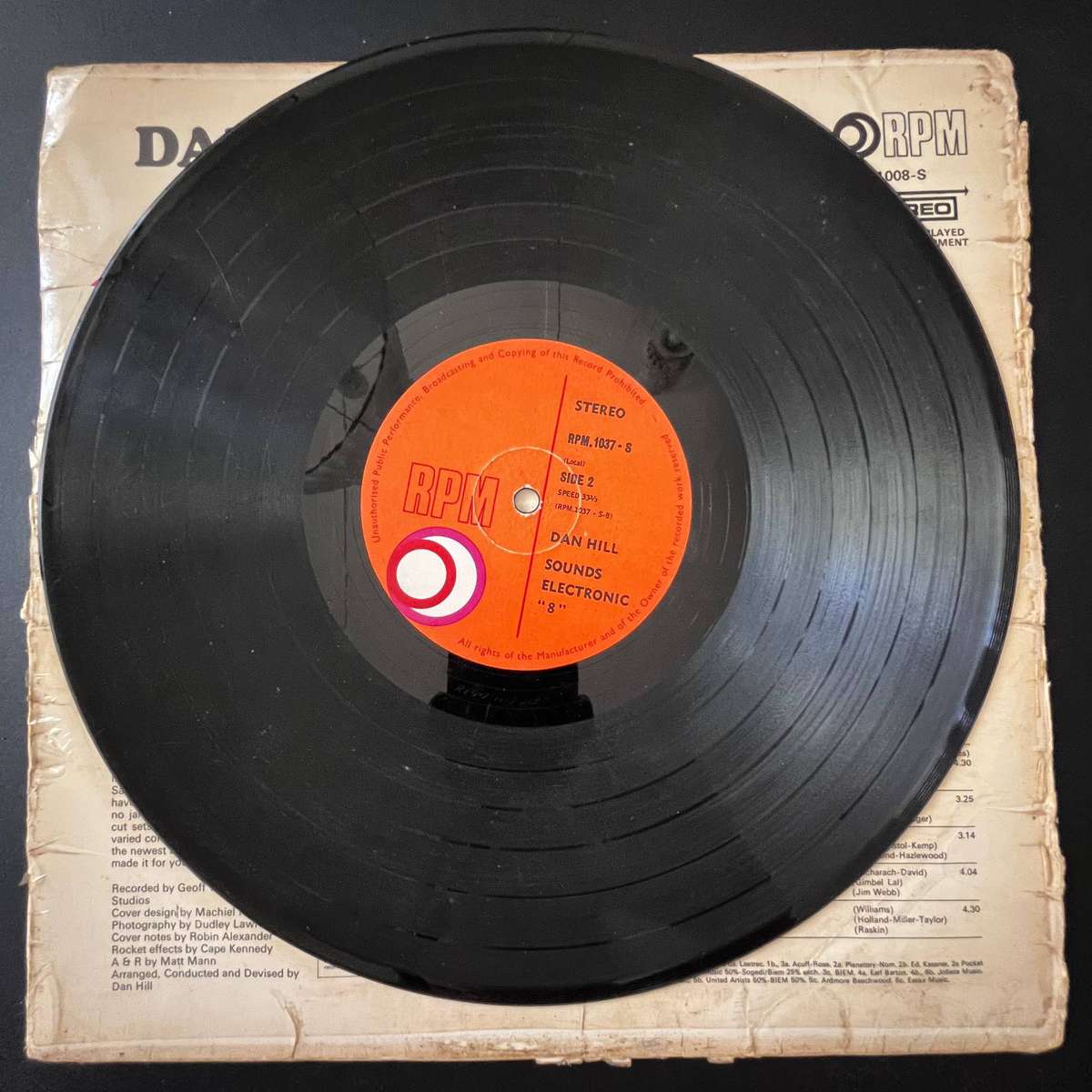 Dan Hill  Sounds Electronic | Vinyl LP