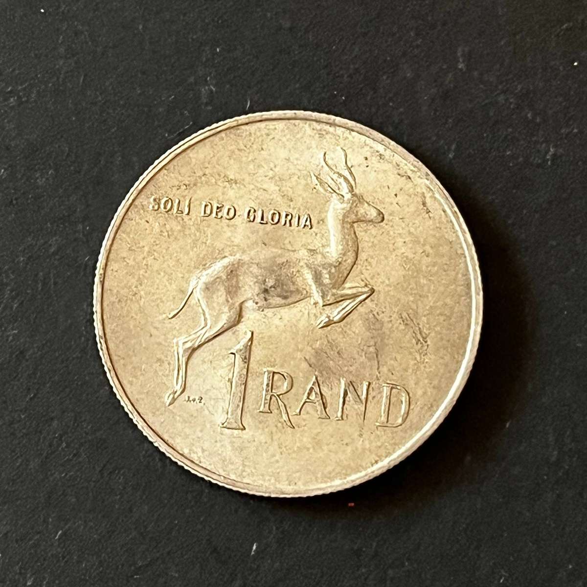 South Africa  1 Rand 1967 Coin | 80% Silver