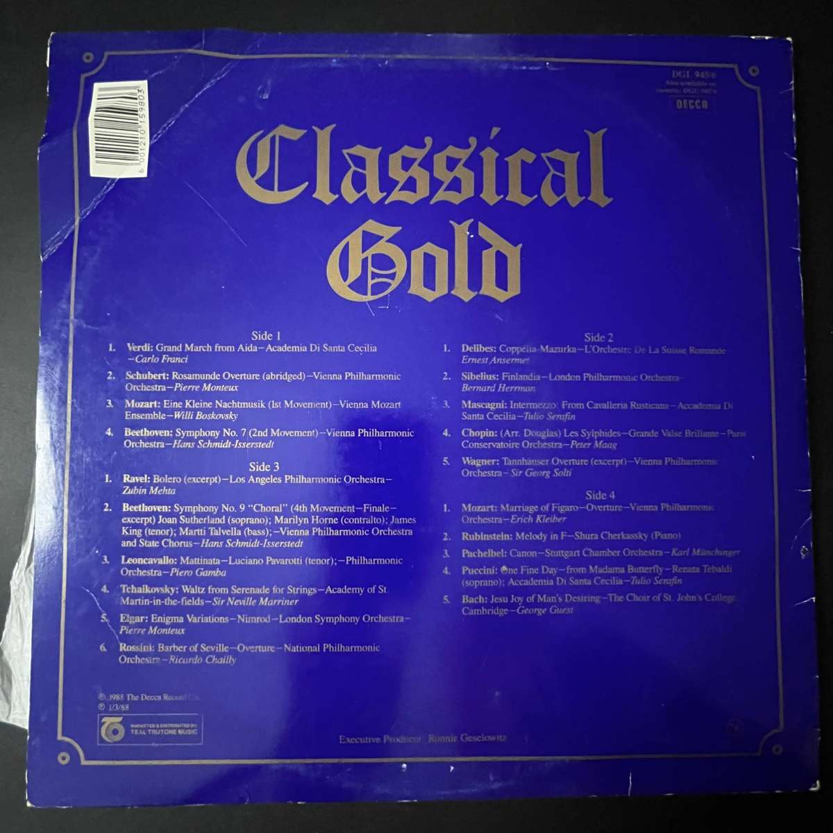 Classical Gold | Light Classical Compilation | 2× LP Vinyl Records