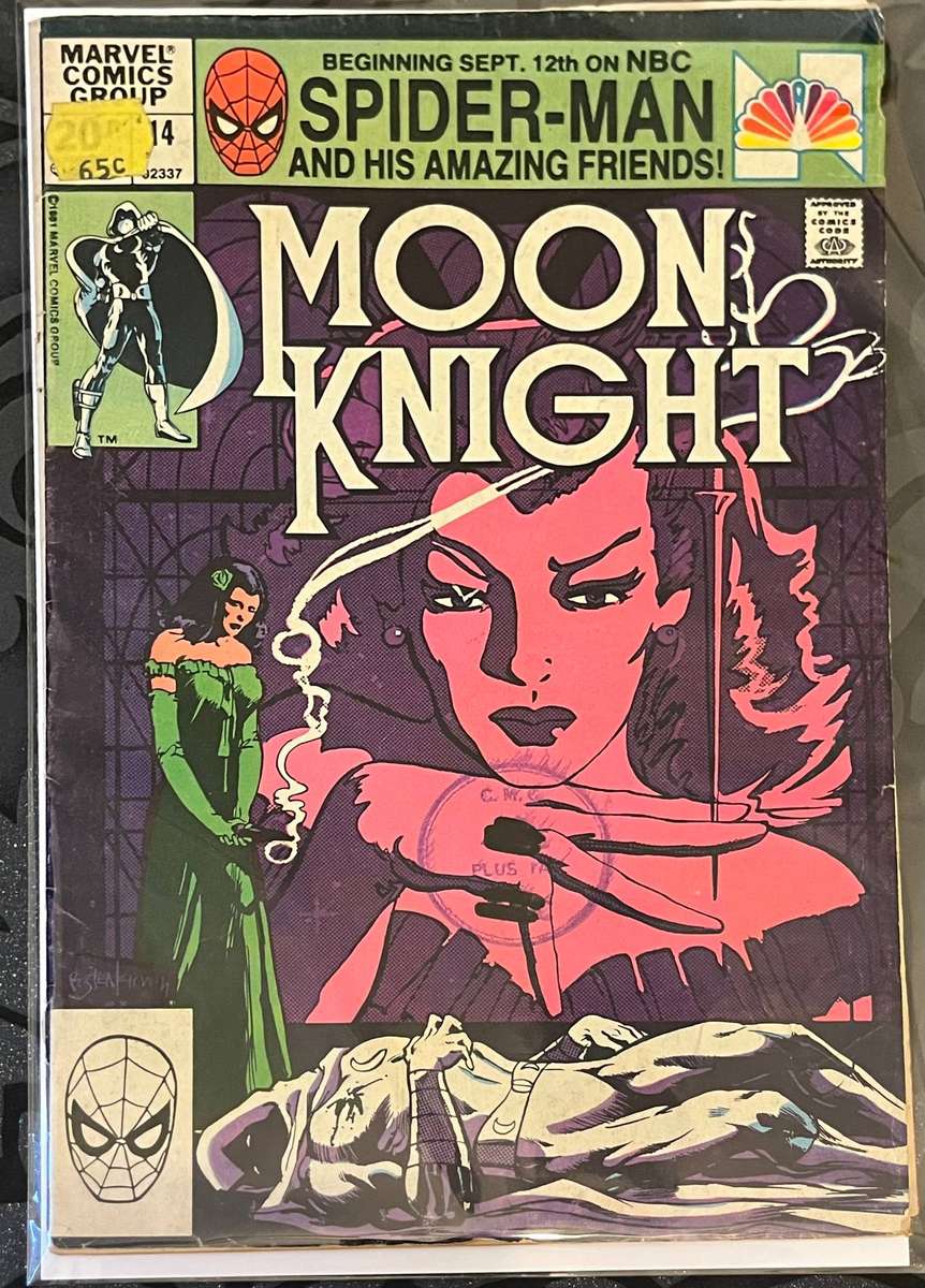  Moon Knight #14 (1981, Marvel Comics)  Bronze Age Classic