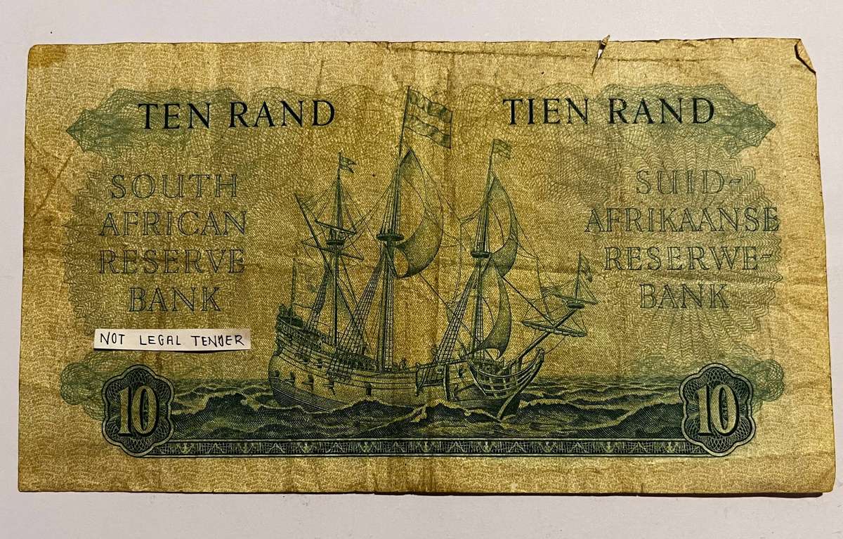  South Africa  10 Rand Banknote | Suid-Afrikaanse Reserwebank