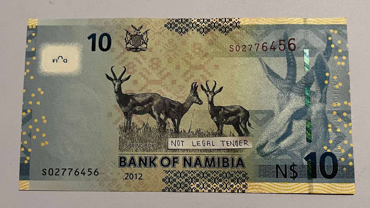  Namibia  10 Dollars Banknote | Bank of Namibia UNC