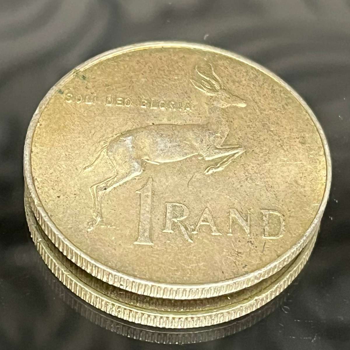 South Africa  1967 1 Rand Silver Coin (80% Silver)