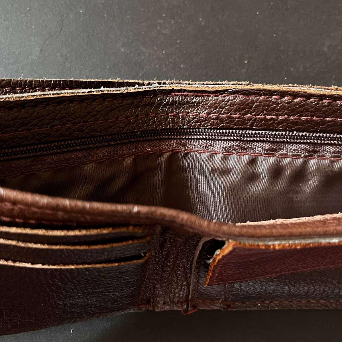 Genuine Leather Wallet  Man of God Engraved | 1 Timothy 6:11