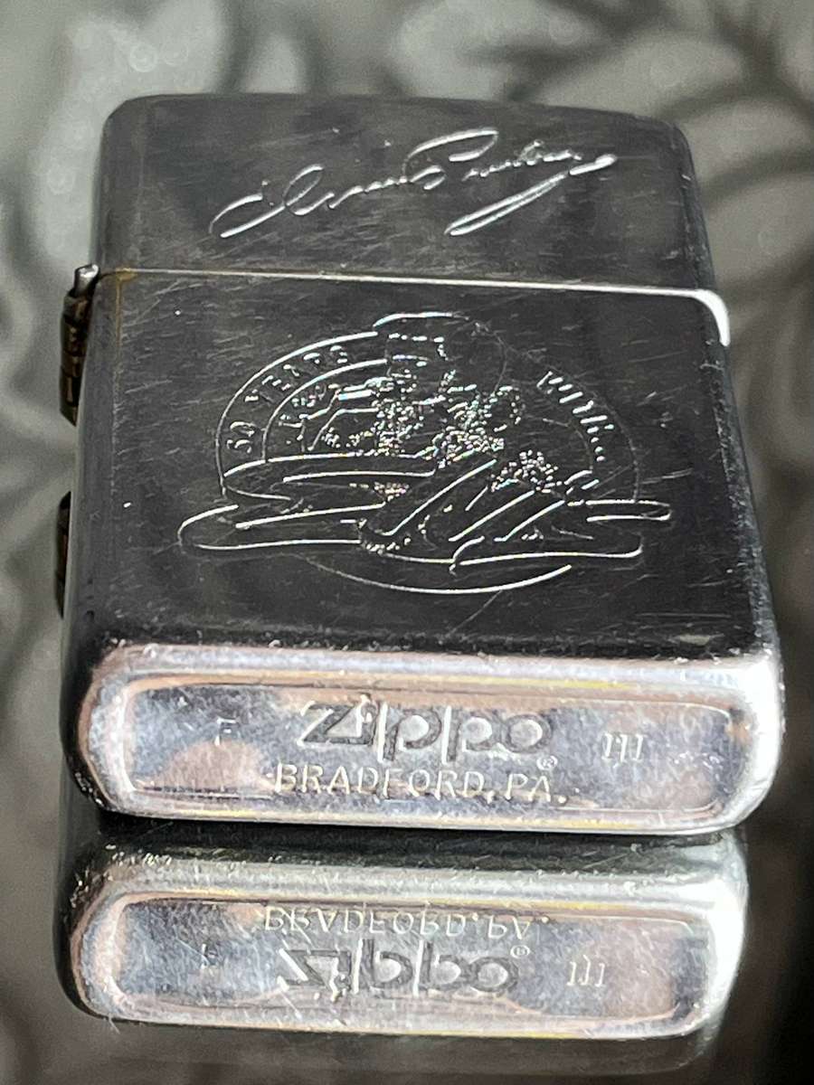 Zippo Elvis Presley 50 Years Commemorative Lighter Working