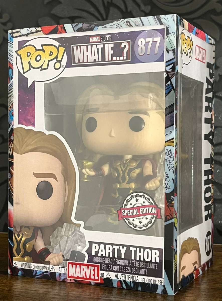  Funko Pop! Marvel What If? #877  Party Thor | Special Edition