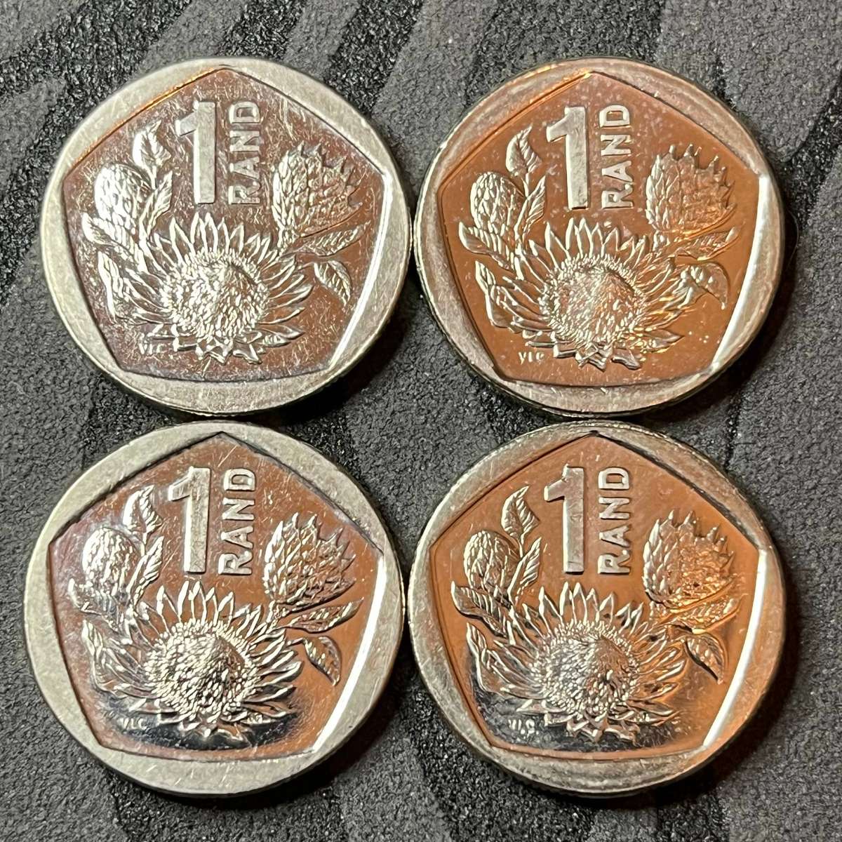 4 x 2023 South Africa 1 Rand Set