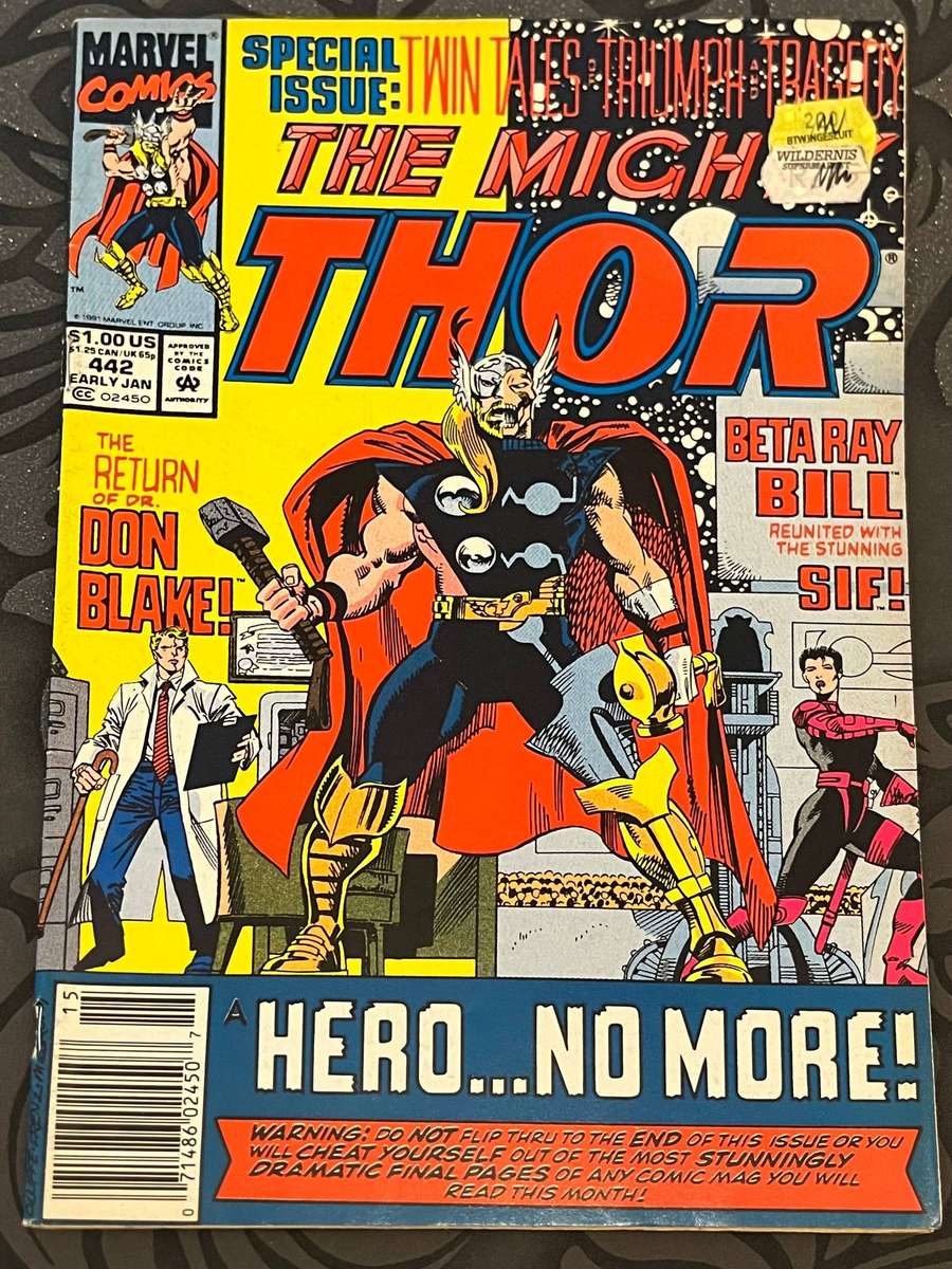  The Mighty Thor #442 (1992)  A Hero No More! | Return of Dr. Don Blake