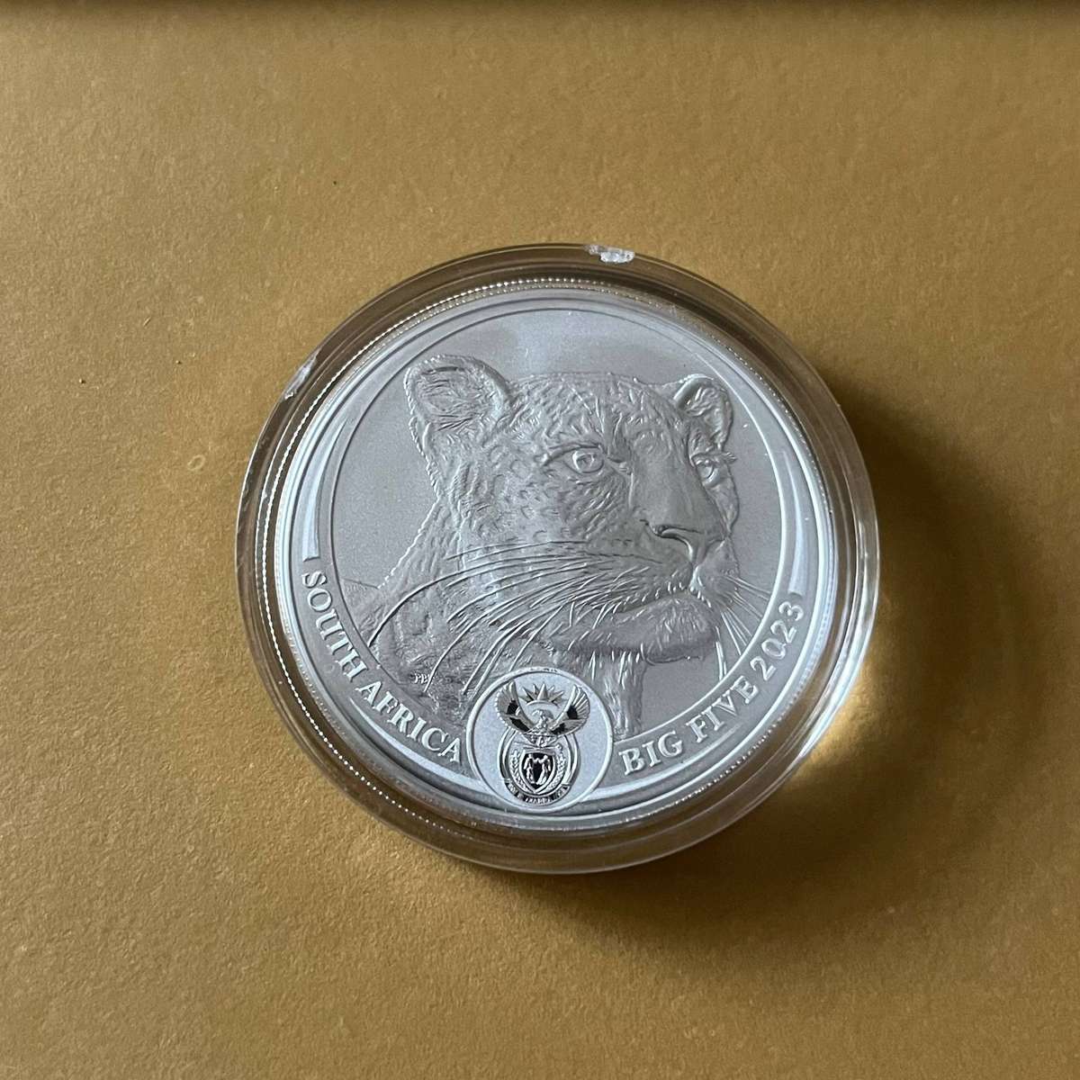 2023 Big Five LEOPARD 1oz Silver Coin