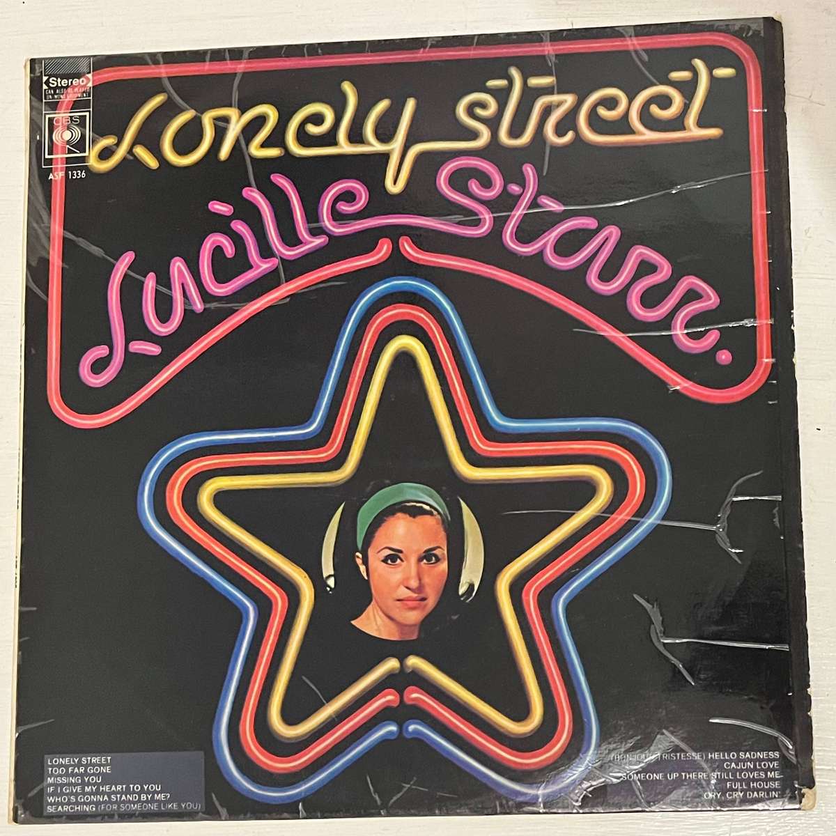 Lucille Starr  Lonely Street  1968 CBS Vinyl LP