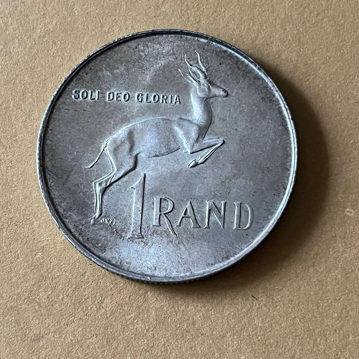 South Africa 1967 1 Rand  Silver