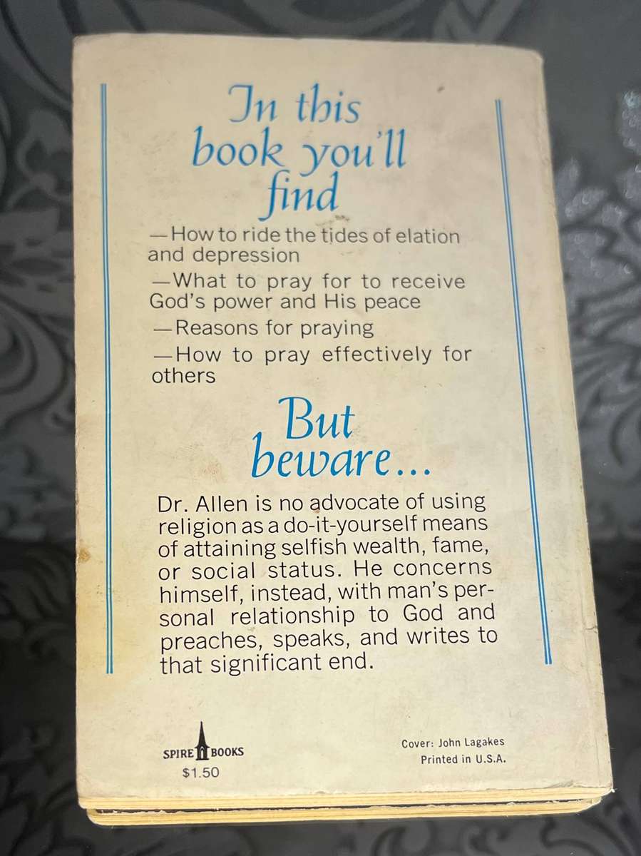 All Things Are Possible Through Prayer  Charles L. Allen (Vintage Spire Books Paperback)