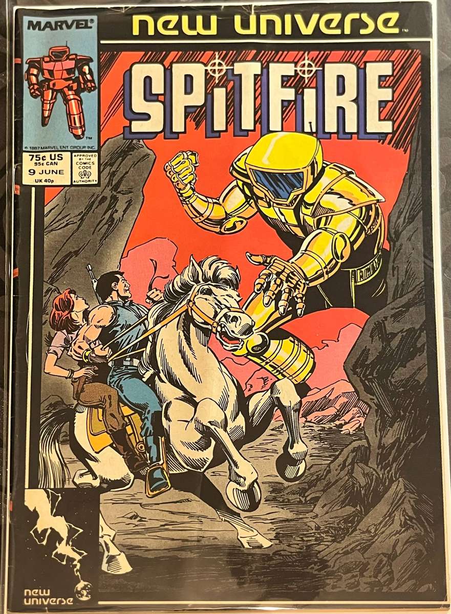  Spitfire #9 (Marvel New Universe, 1987)