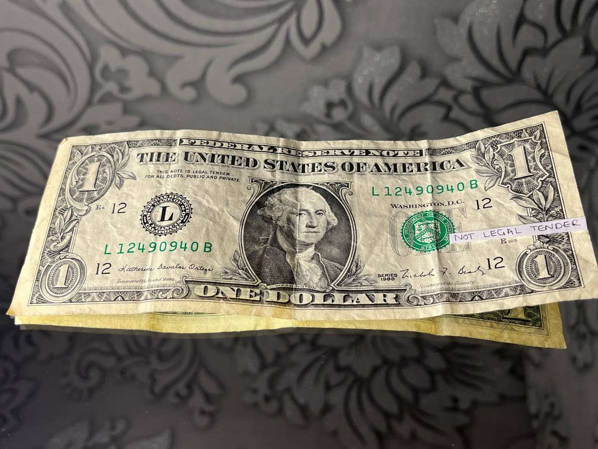 USA  1 Dollar Banknote  Federal Reserve Note  Collector Currency