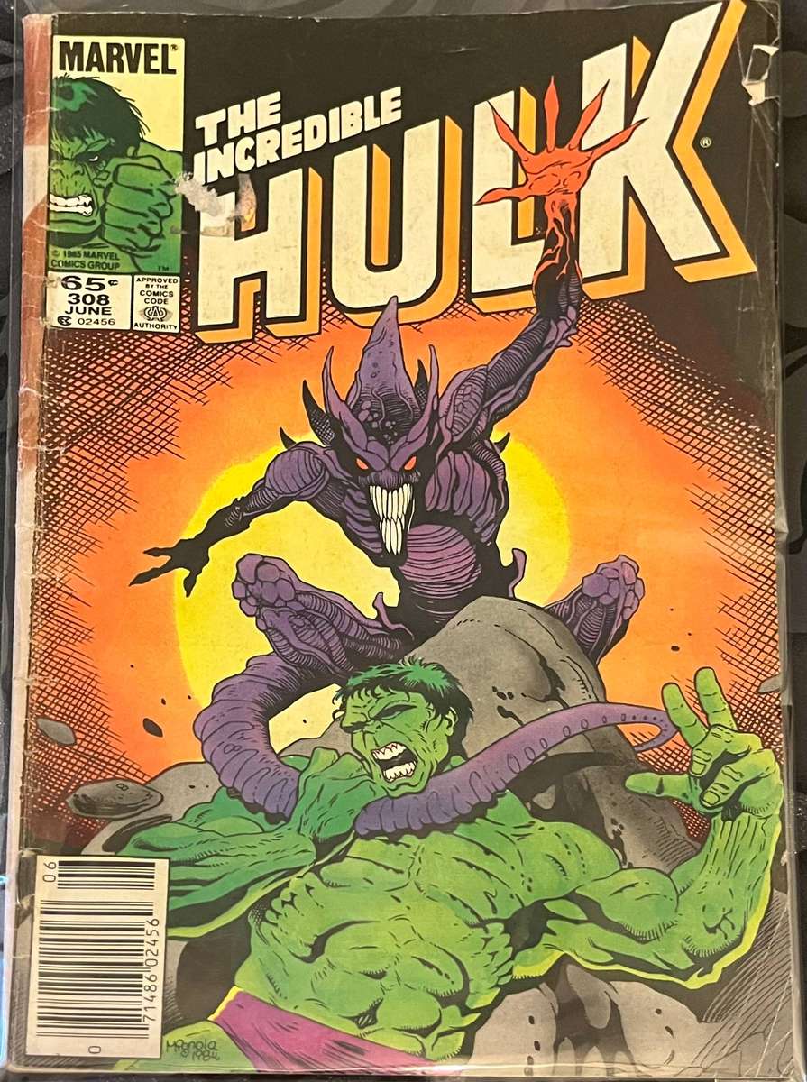  The Incredible Hulk #308 (1985)  Classic Bronze Age Marvel