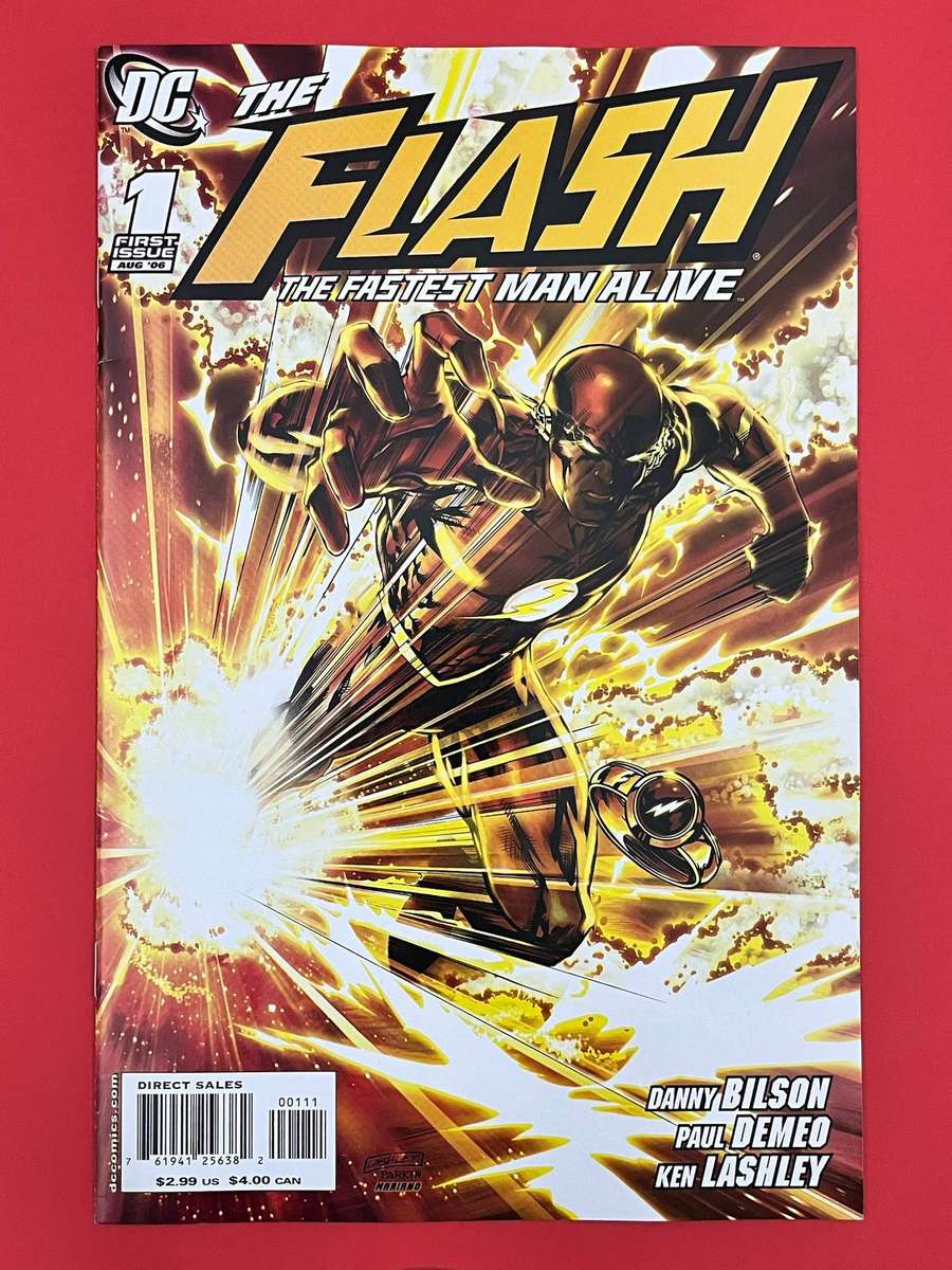  Flash DC Comics  The Flash #1 (2006 The Fastest Man Alive First Issue Bart Allen Era)