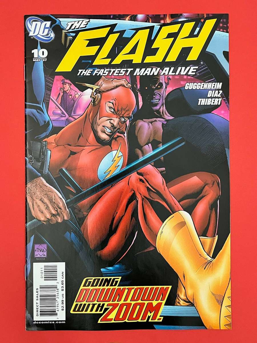  Flash DC Comics  The Flash #10 (2007 Going Down with Zoom! Reverse Flash Storyline