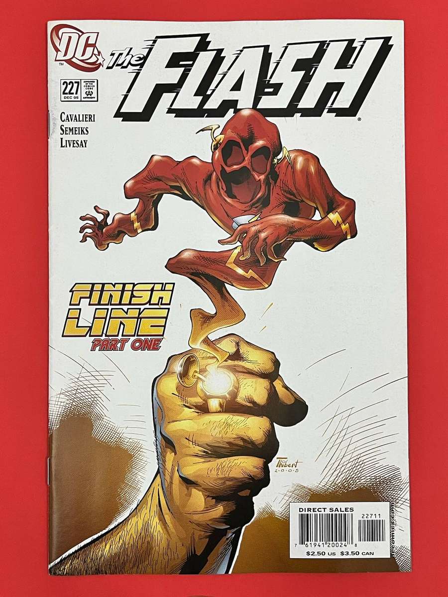  Flash DC Comics  The Flash #227 Finish Line Part One (2005 Wally West Era)
