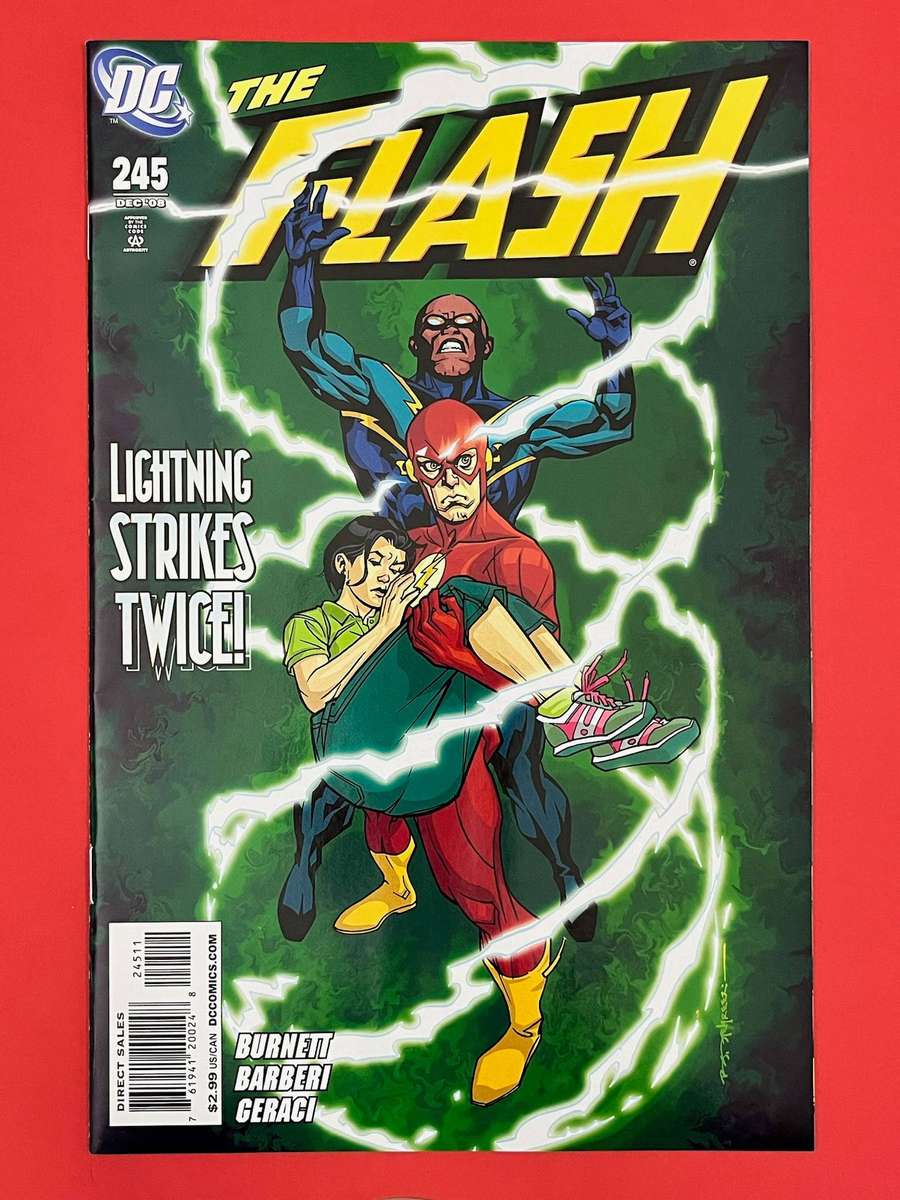  Flash DC Comics #245 Lightning Strikes Twice! (2008)
