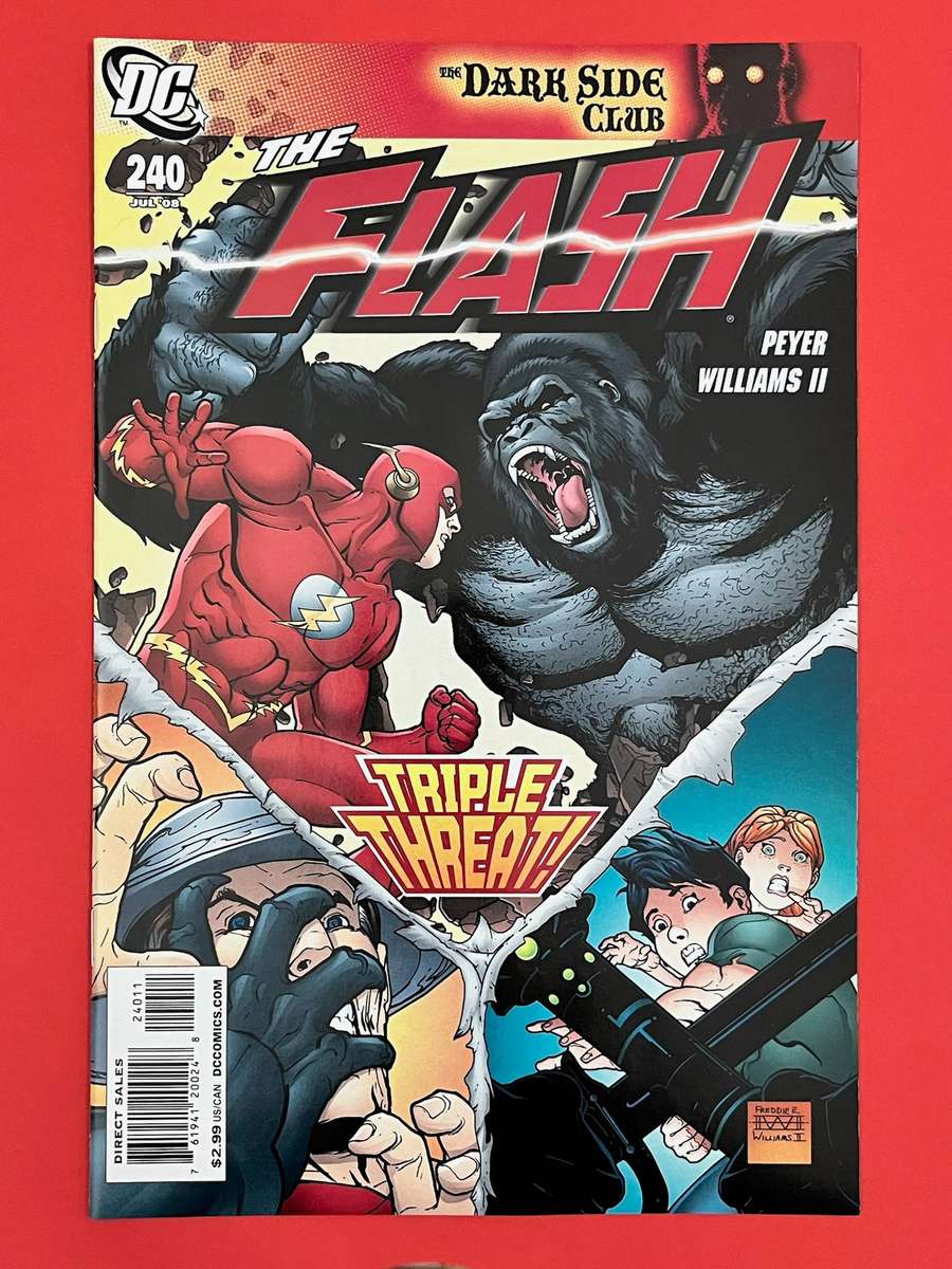  Flash DC Comics #240 Triple Threat! (2008)