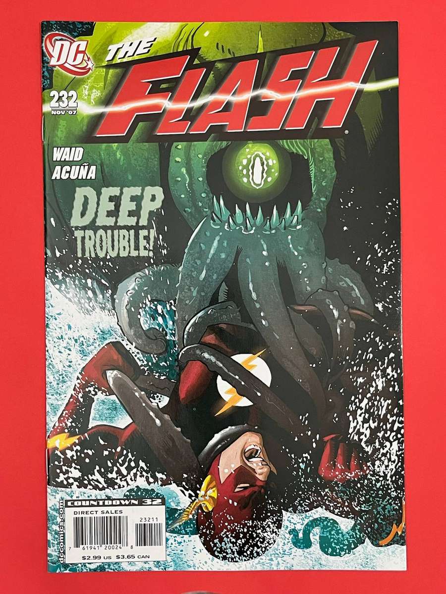  Flash DC Comics #232 (2007)  Deep Trouble! Countdown Comic Book