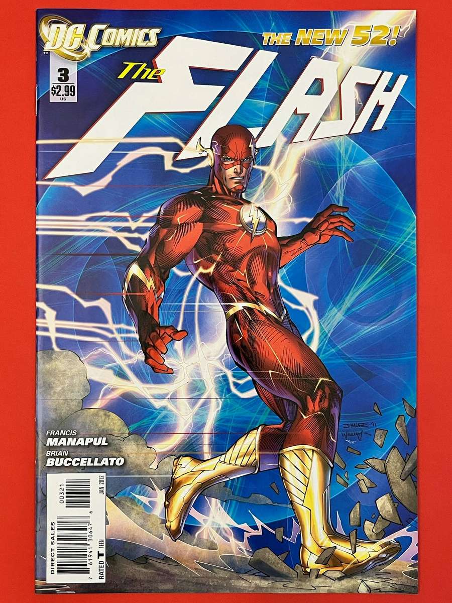  The Flash #3 (2012) | The New 52 | Francis Manapul Cover Art