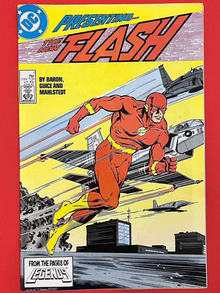  Flash #1 DC Comics 1987  First Issue Wally West Series