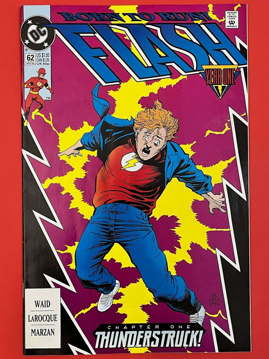  Flash #62 DC Comics 1992  Year One Thunderstruck! Part 1