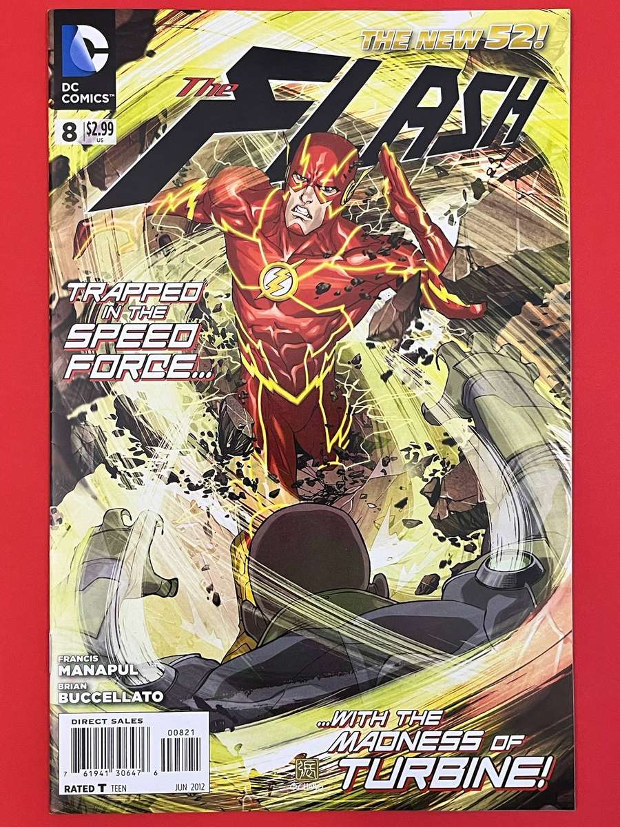  Flash #8  Francis Manapul New 52 Speed Force Cover | DC Comics 2012