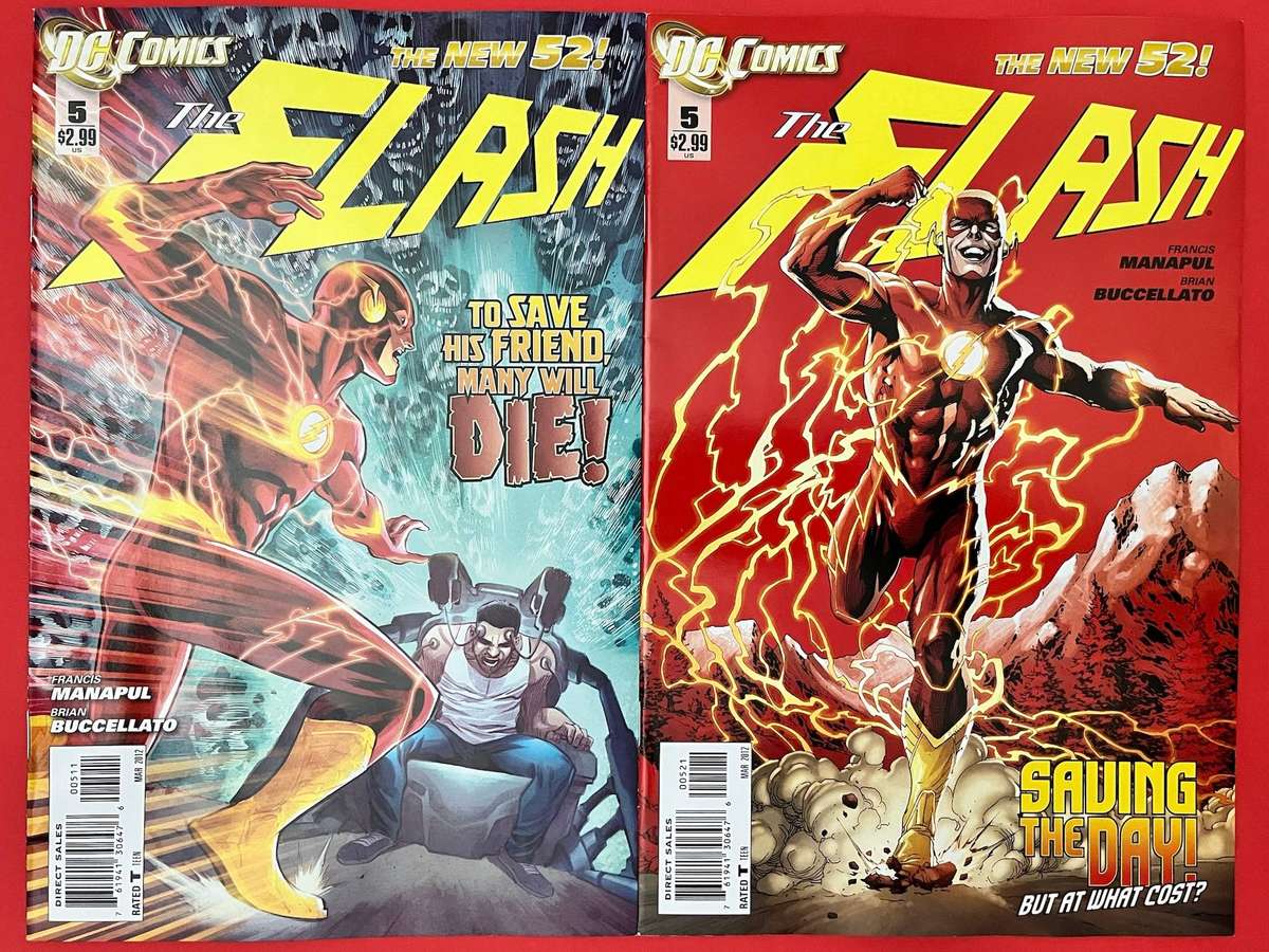  Flash DC Comics New 52 #5 (2x Variant Covers)  Speed Force Action | DC Comics