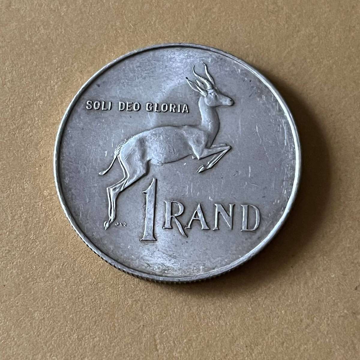 South Africa 1966 1 Rand  Springbok