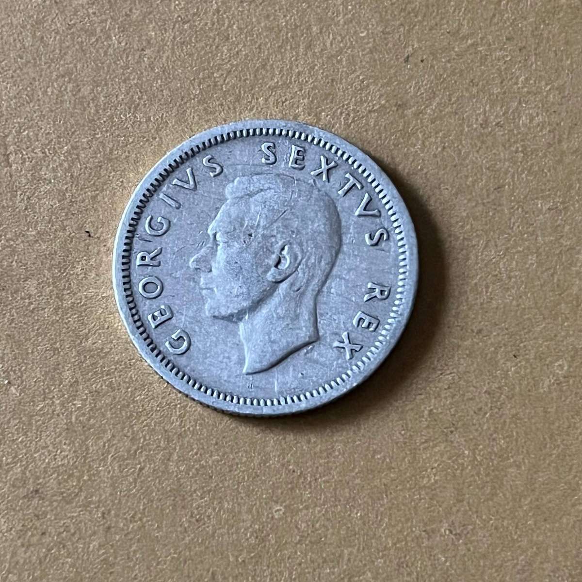 1949 South Africa SixPence