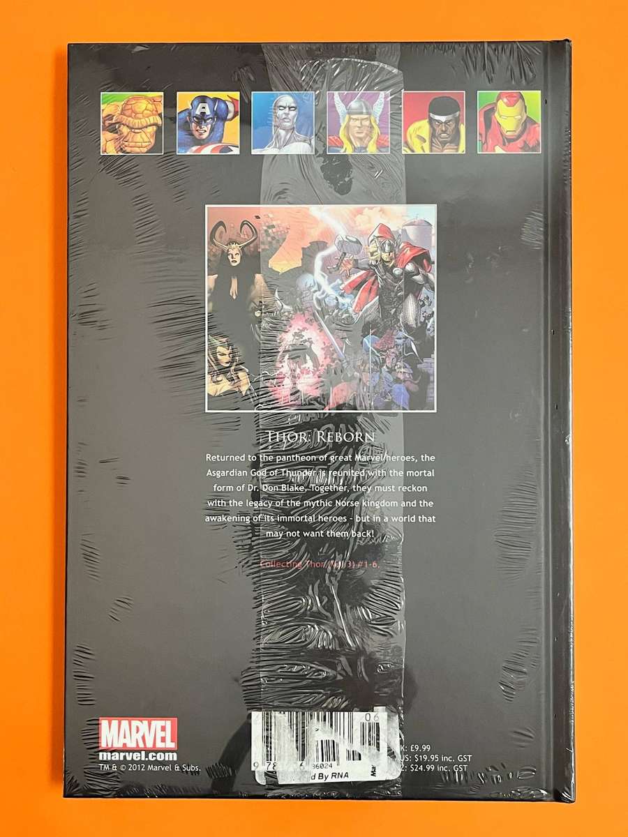  Thor: Reborn #6 | Factory Sealed Hardcover | Marvel Ultimate Graphic Novels