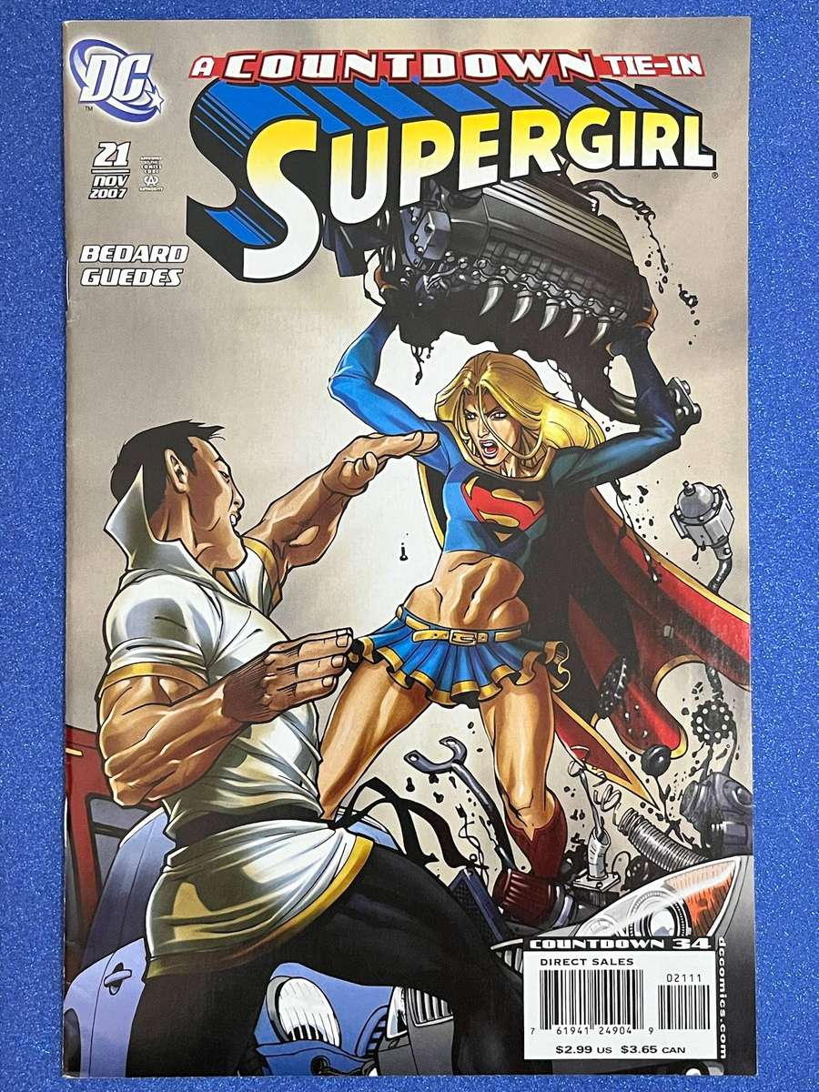  Supergirl #21 (2007) | Countdown Tie-In | Action Cover | DC Comics