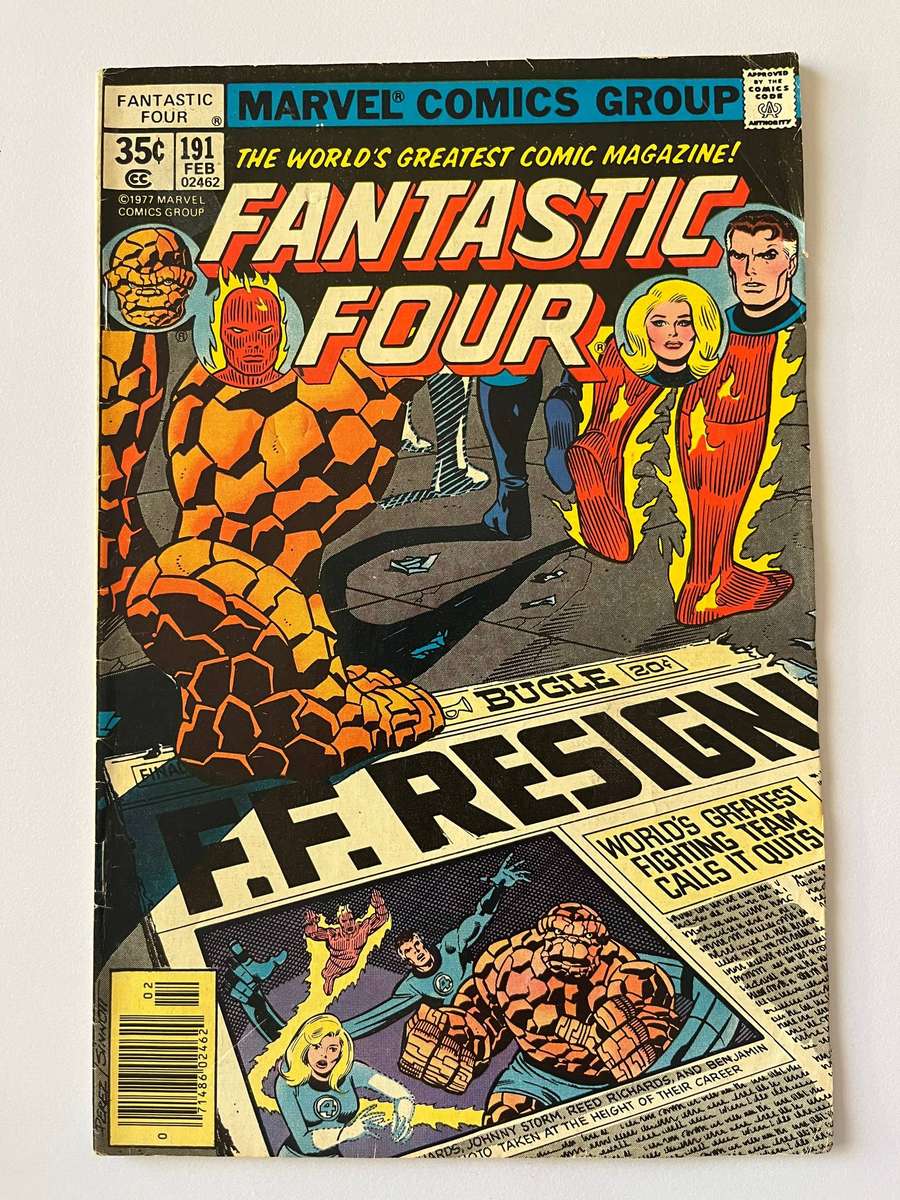  Fantastic Four #191 (1977)  F.F. Resign!