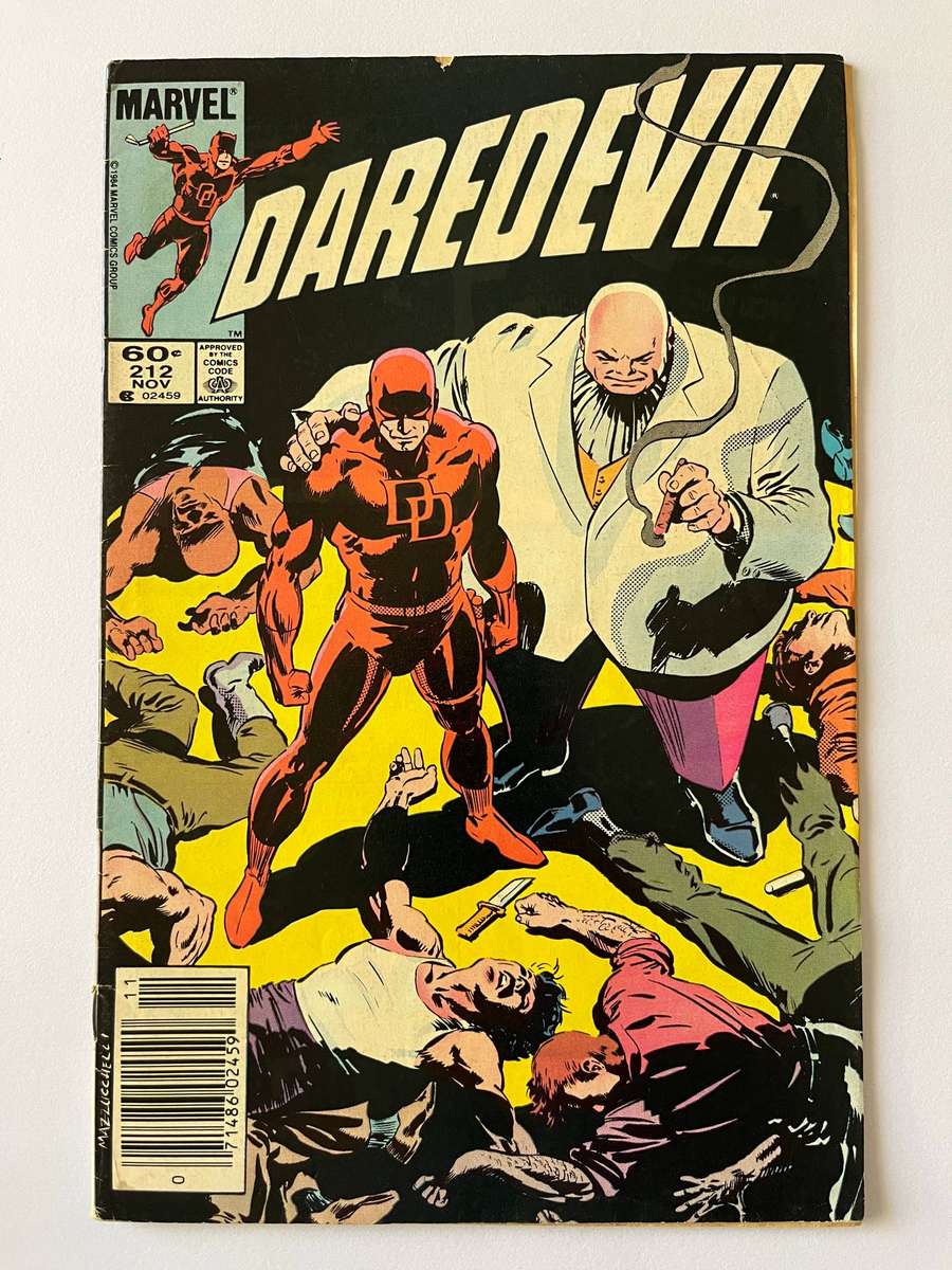  Daredevil #212 (1984)  Kingpin Dominance Cover