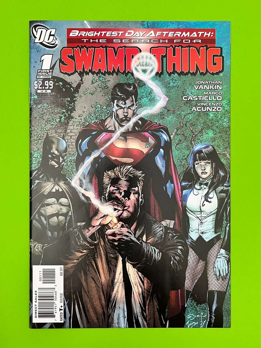  Swamp Thing #1 DC Comics  Brightest Day Aftermath