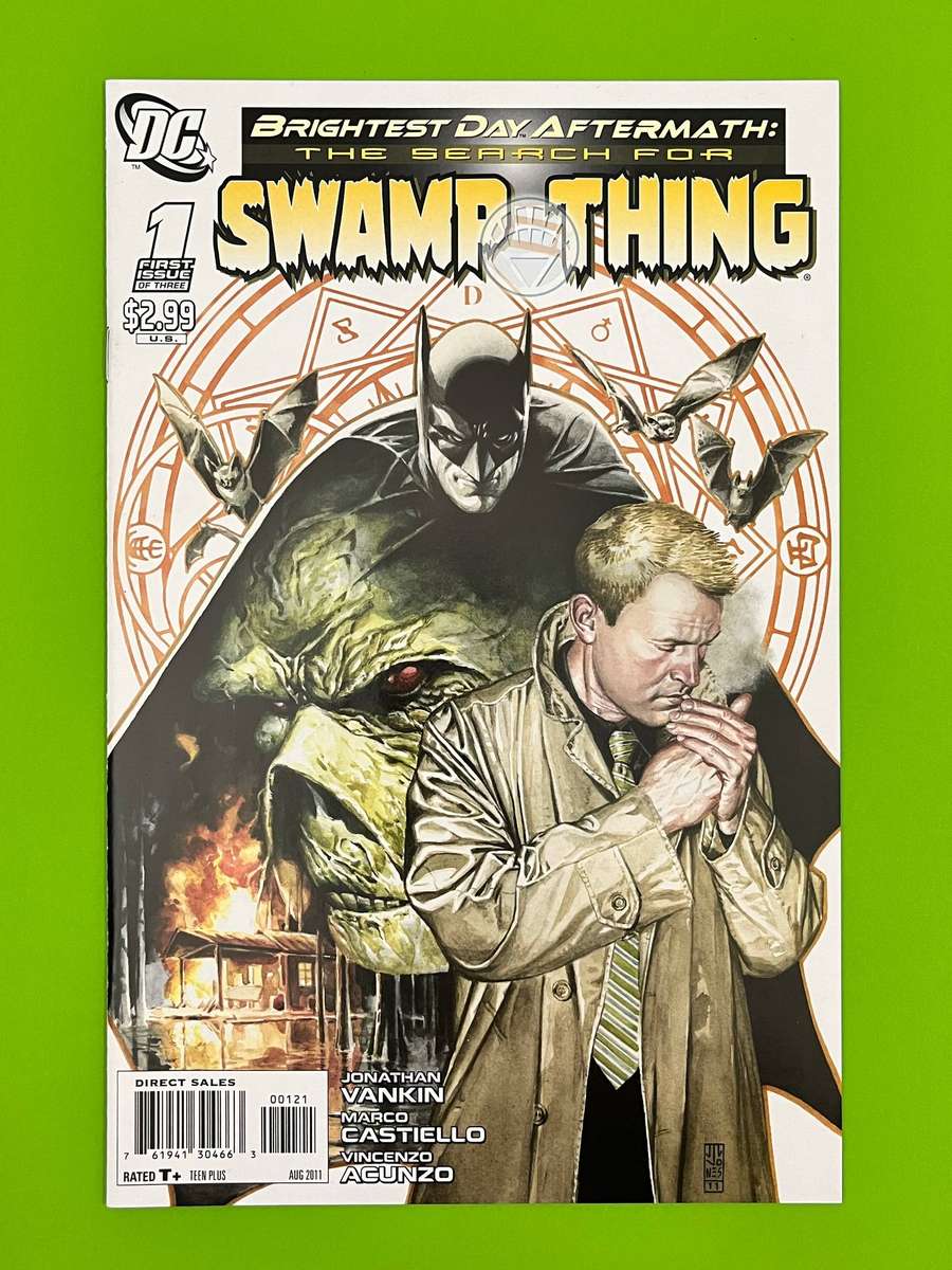  Swamp Thing #1 Variant Cover DC Comics  Brightest Day Aftermath 
