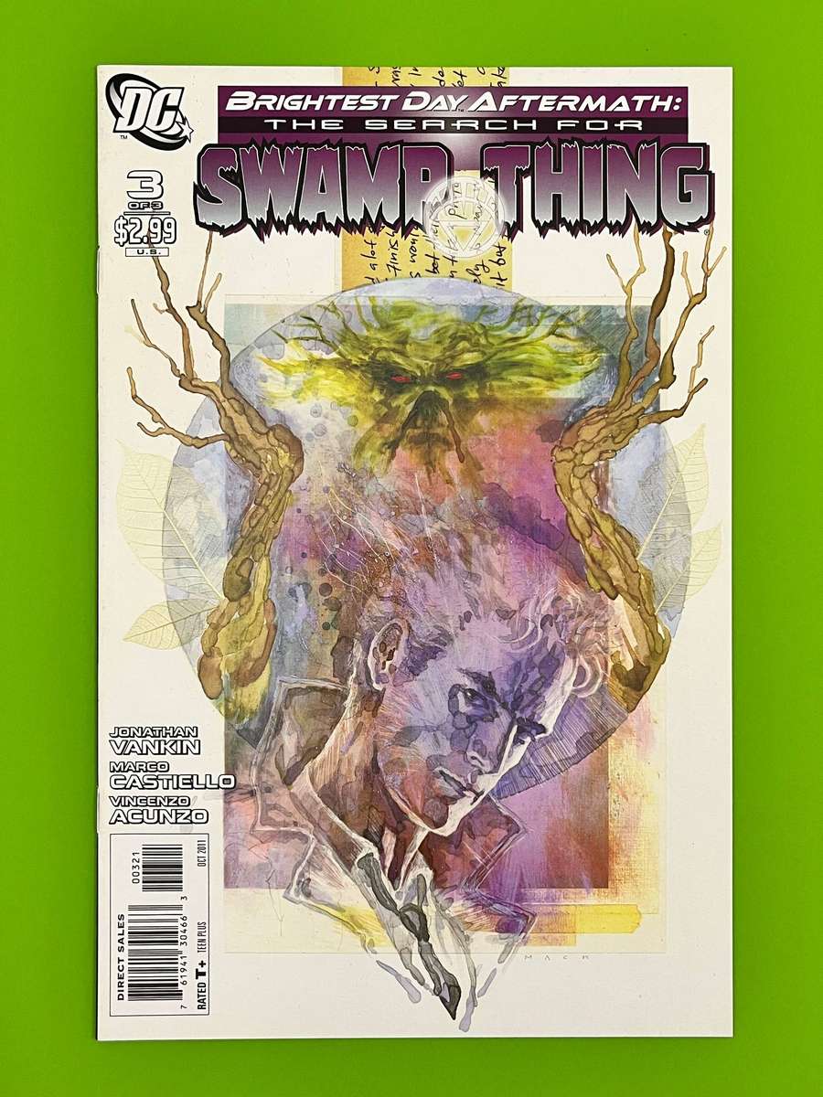  Swamp Thing #3 Variant Cover DC Comics  Brightest Day Aftermath Finale 