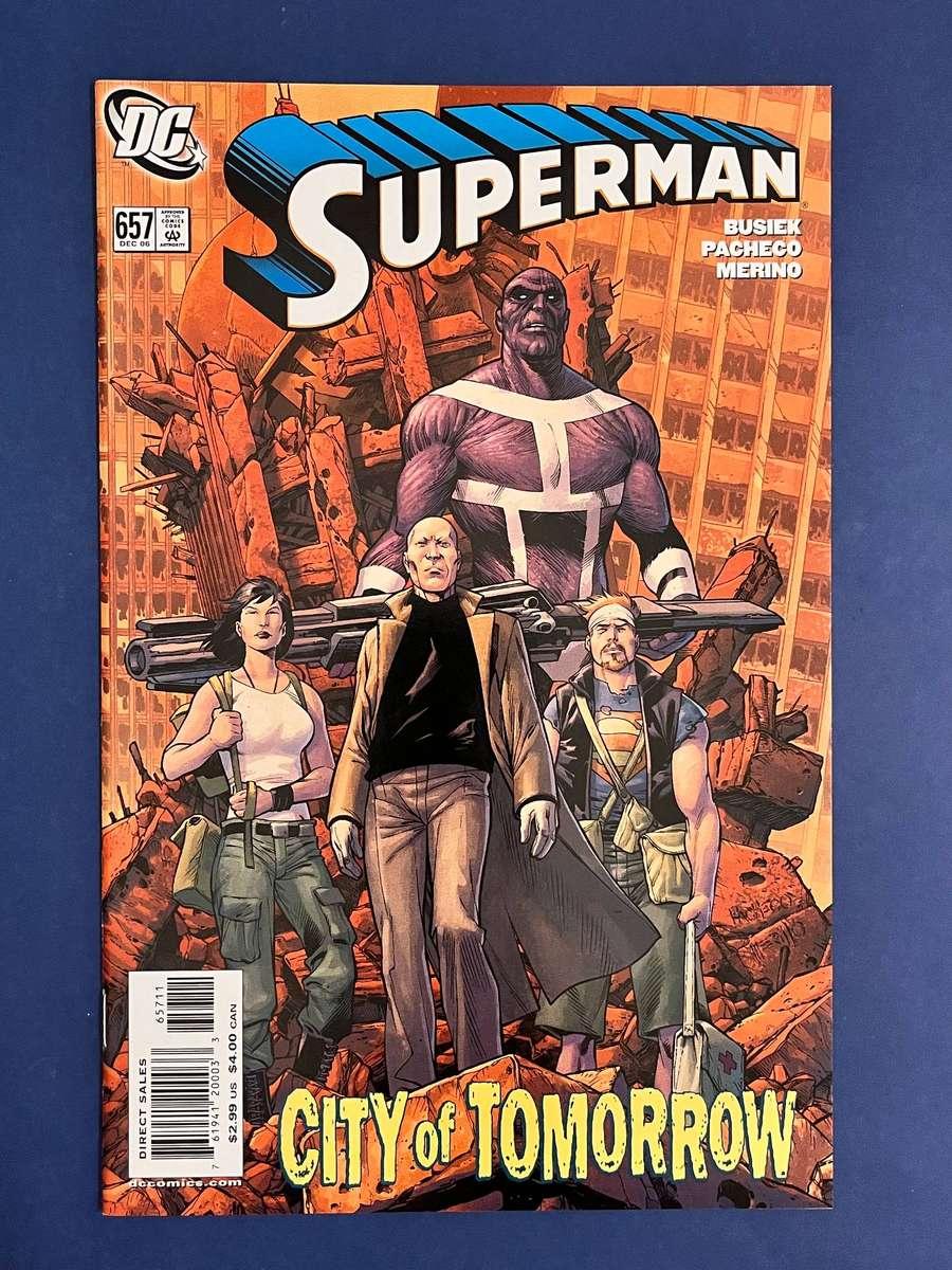 Superman #657 DC Comics  City of Tomorrow 