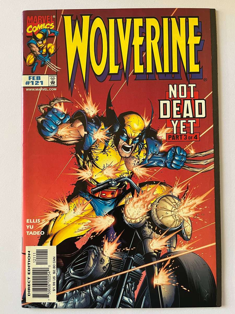  Wolverine #121 (1998)  Not Dead Yet Part 3