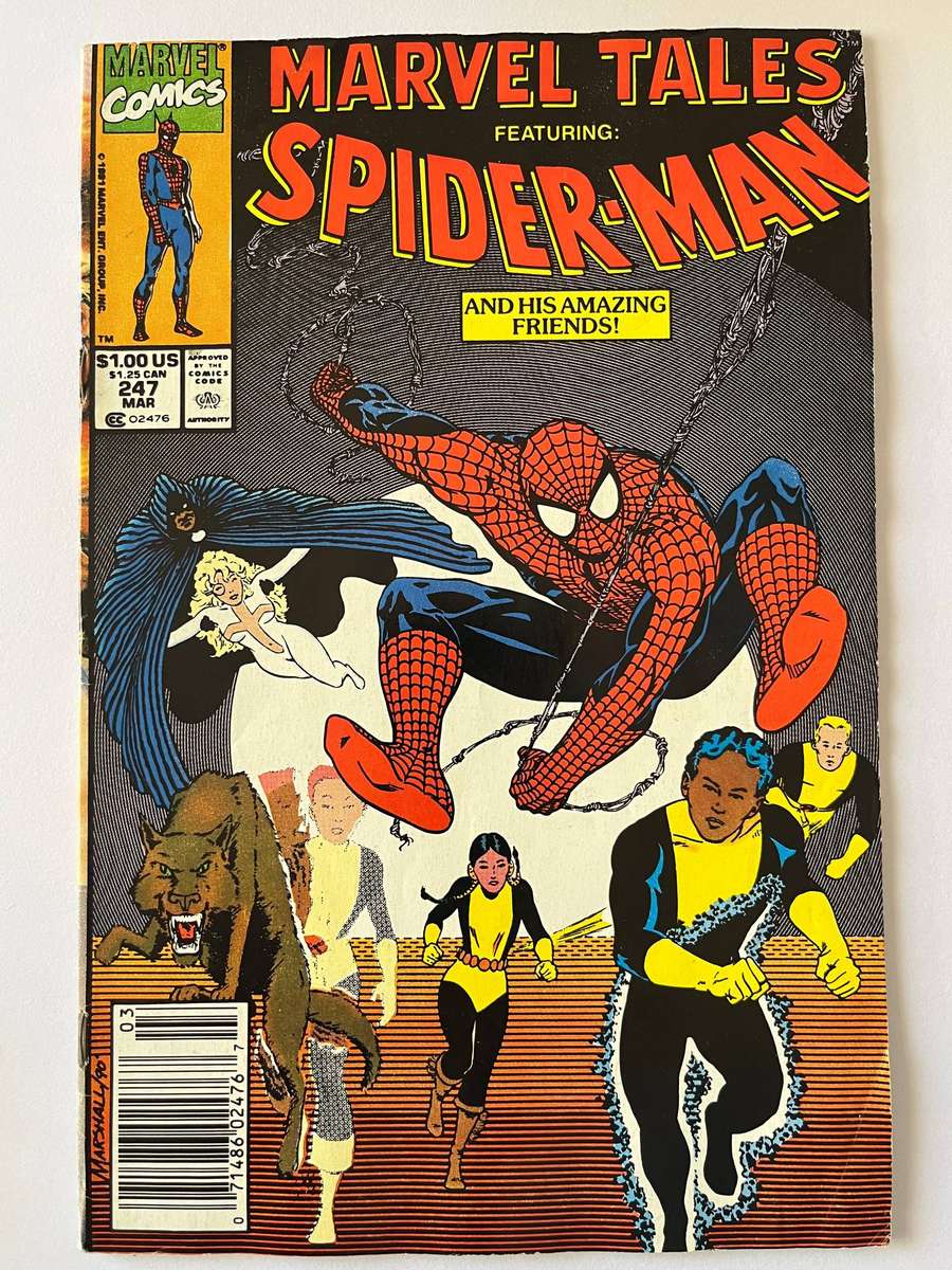  Marvel Tales #247  Featuring Spider-Man & His Amazing Friends (1991)