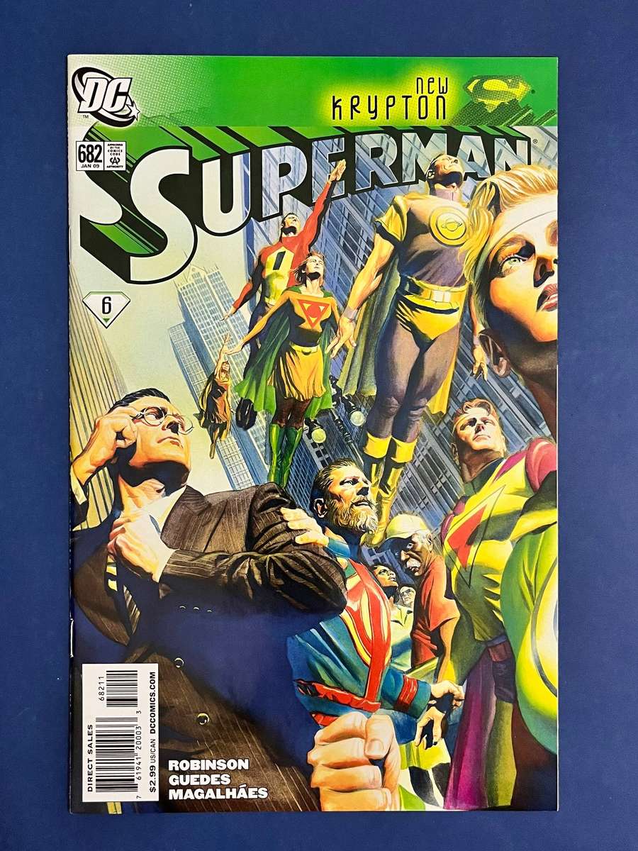  Superman #682 DC Comics  New Krypton Part 6 