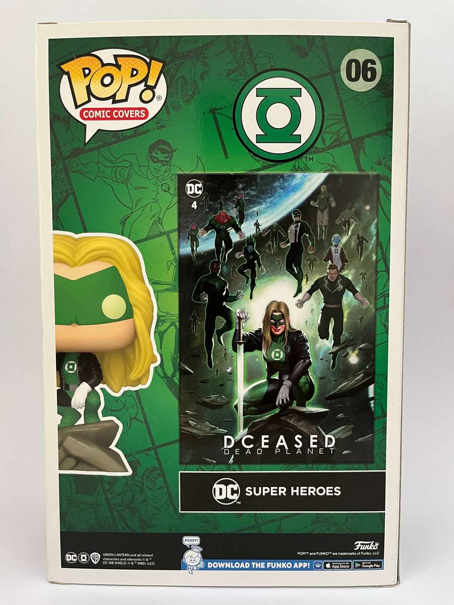  Funko Pop! Green Lantern  DCeased Comic Cover #06 (Dead Planet Edition)
